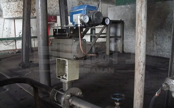 北京xxx控制工程公司采購臺臣氣動法蘭球閥